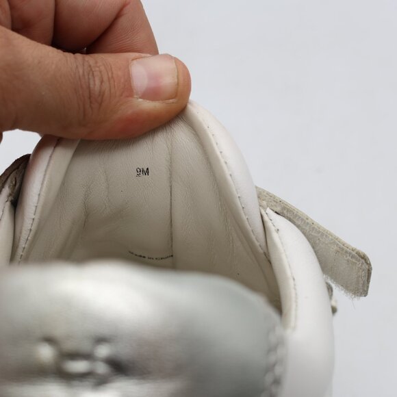 Veronica Beard Tizi Mix-Leather Women's Size  9 M Low-Top Sneakers White - Picture 3 of 12